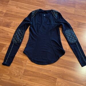 Lululemon Thick Winter Time Long Sleeve Shirt Size 4 ( xs)